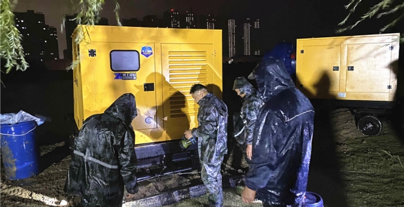 豫工技術(shù)員緊急支援 黑龍江五常水災(zāi)！